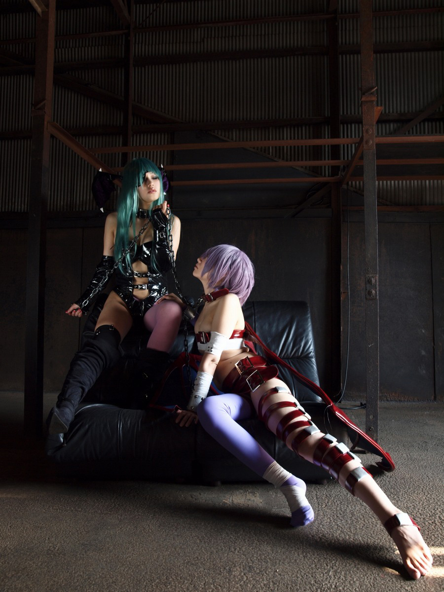 [Cosplay] sm女王乐趣 Darkstalkers Morrigan & Lilith